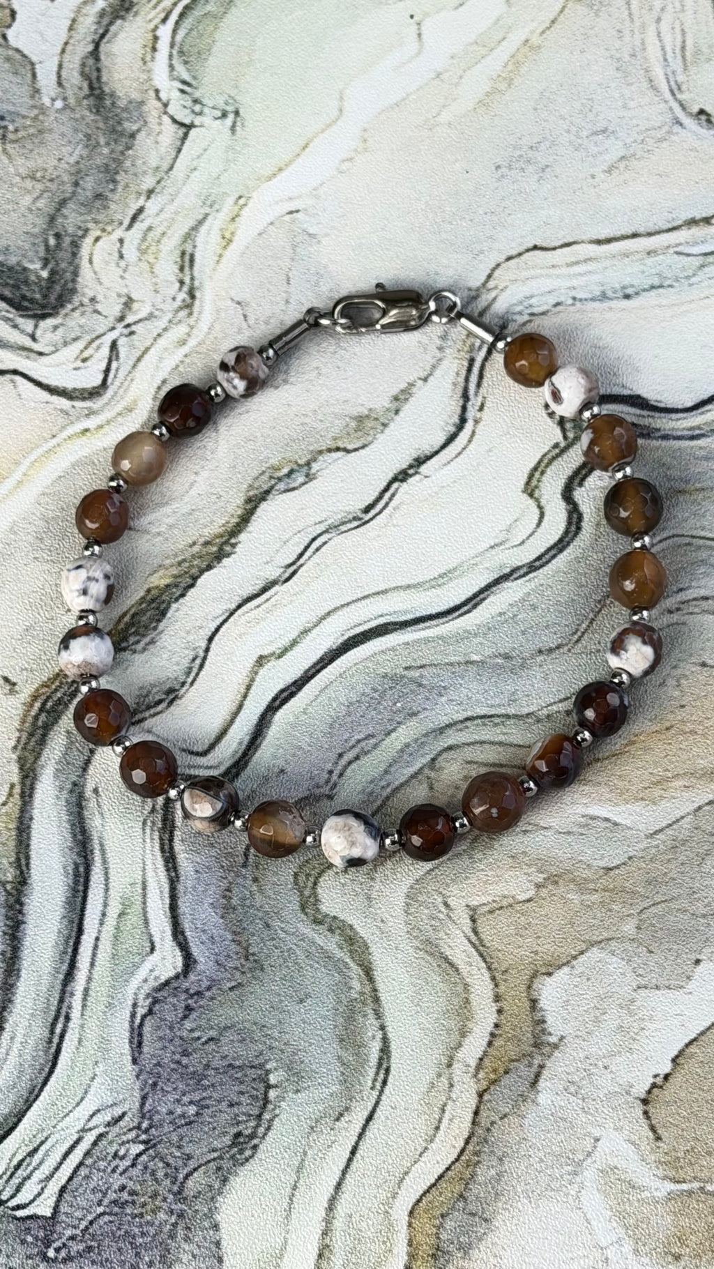 Agata Pulsera de la Estabilidad 