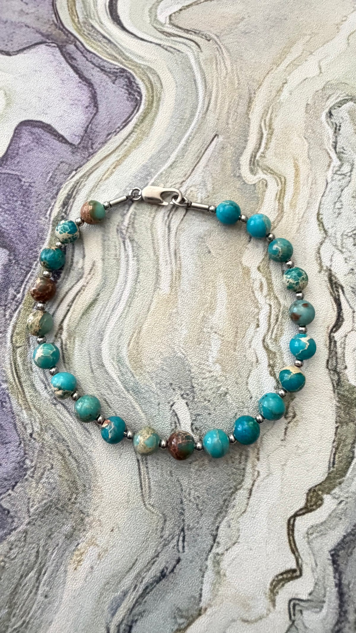 Ocean Jasper Joy Bracelet