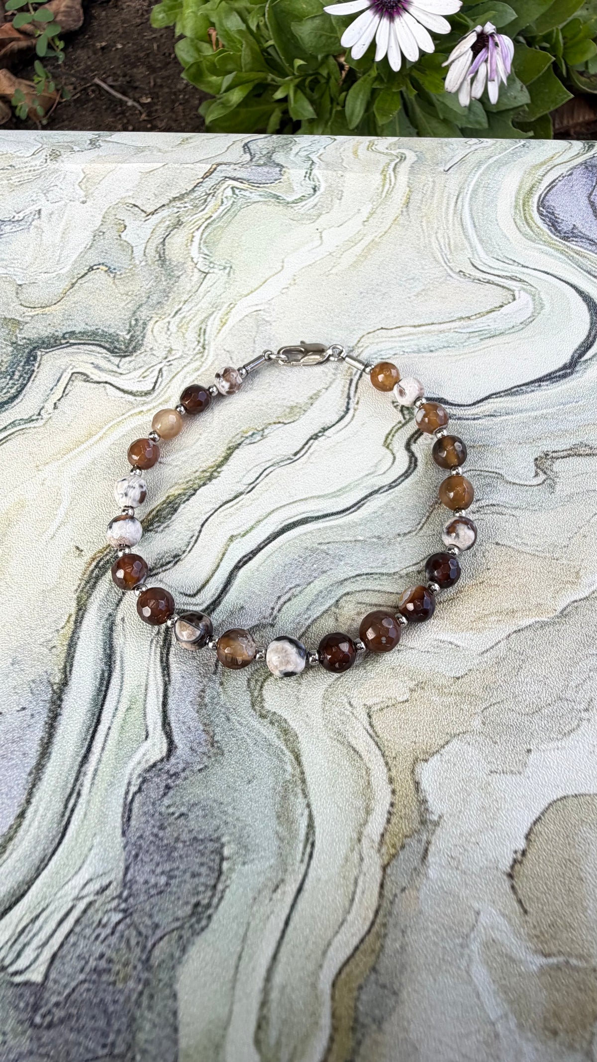 Agata Pulsera de la Estabilidad 