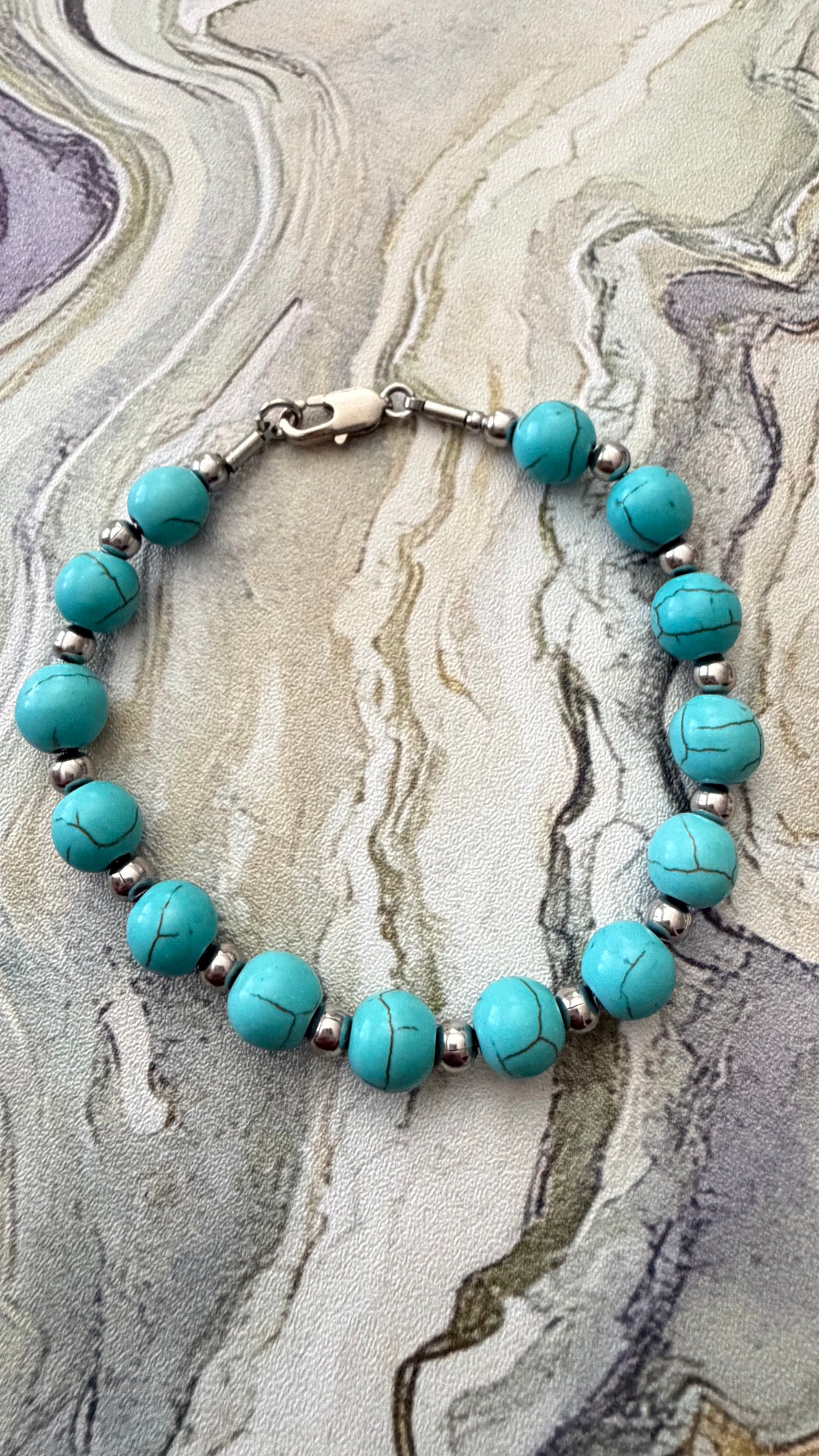 Turquoise Howlite Calm Bracelet