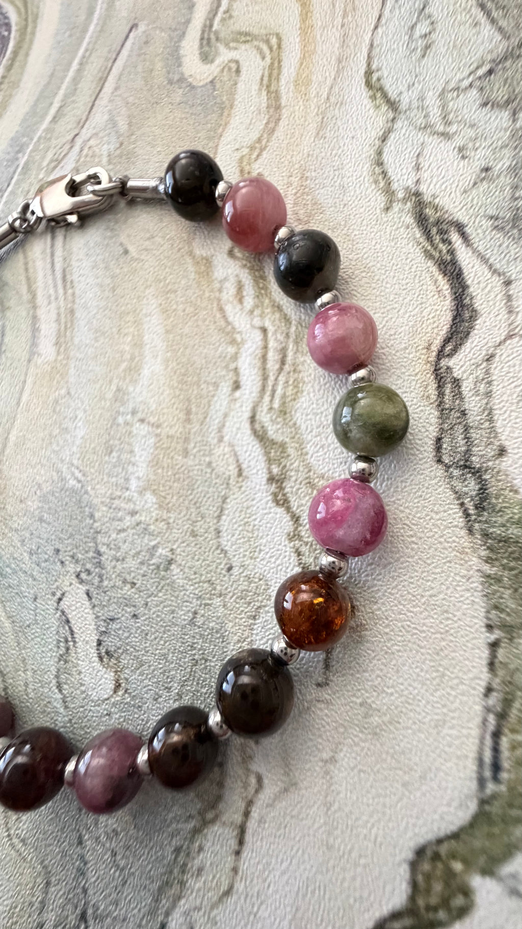 Multicolor Tourmaline Positive Energy Bracelet