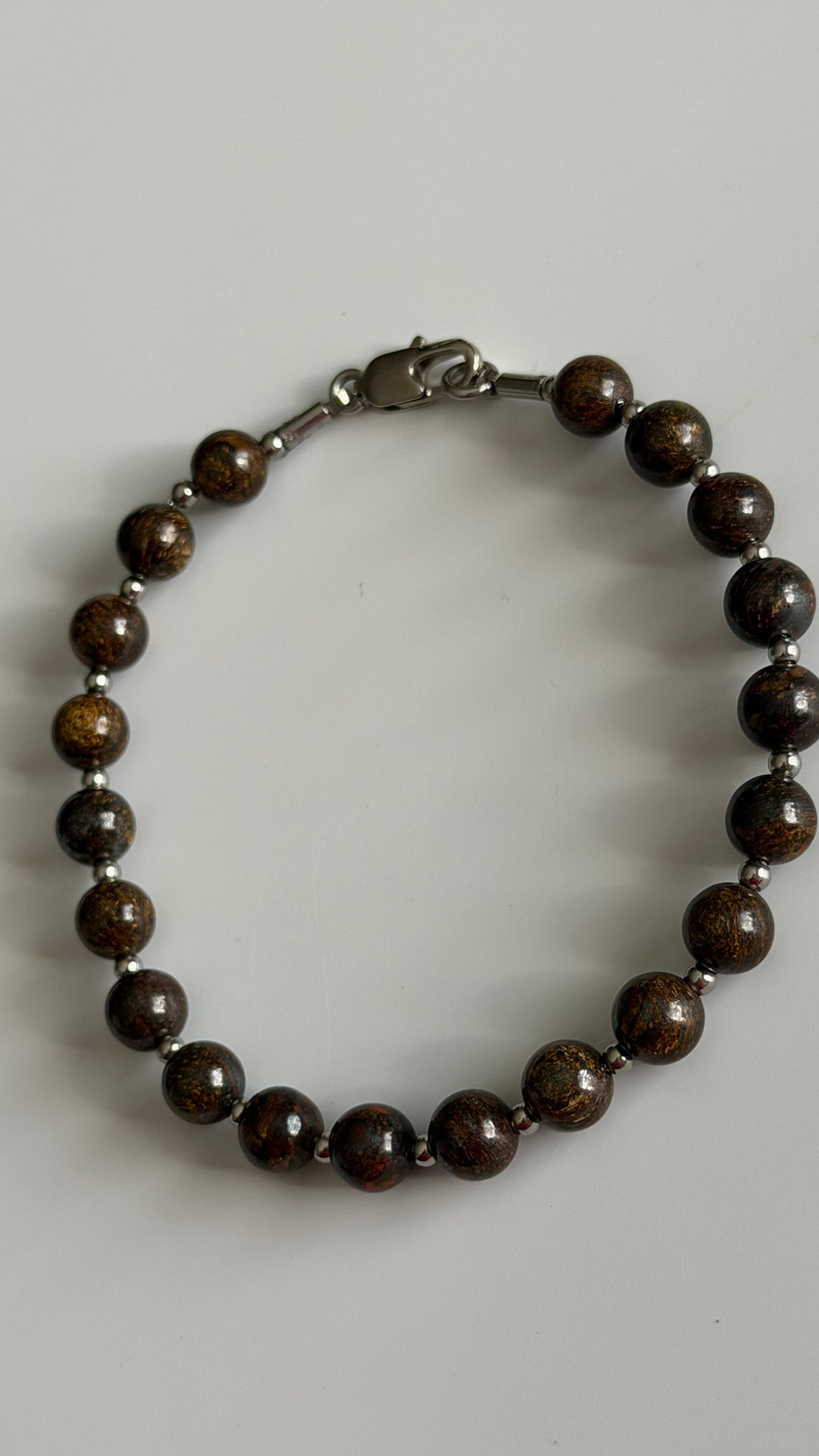  Broncita Marrón Pulsera de la Confianza