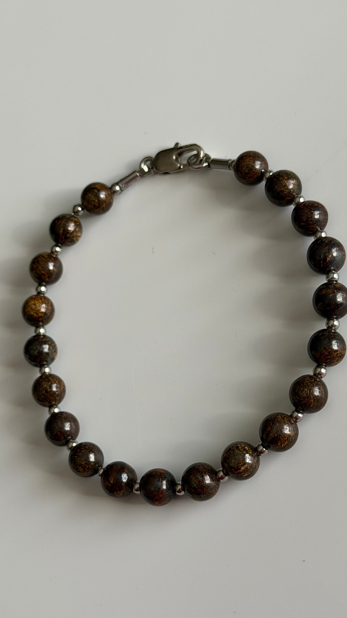  Broncita Marrón Pulsera de la Confianza