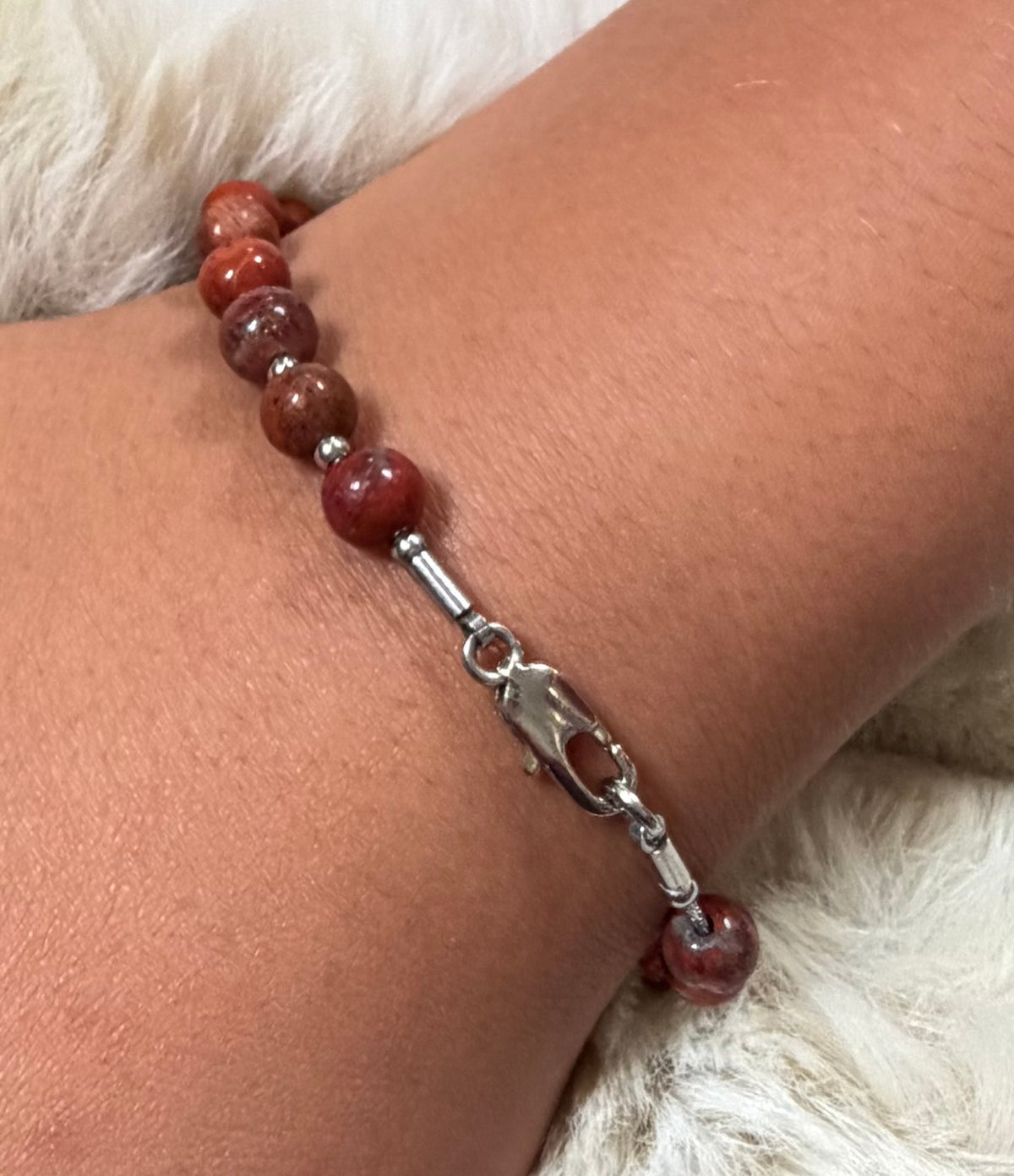 Red Jasper Grounding Bracelet