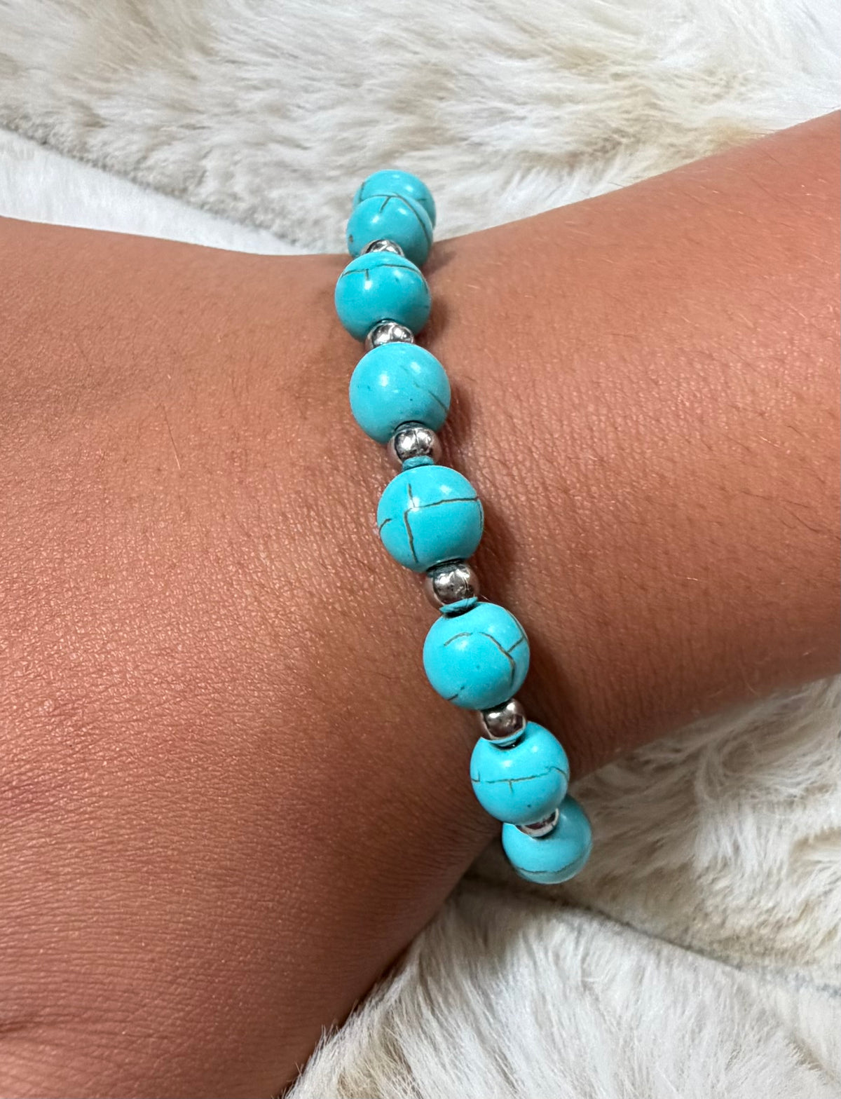 Turquoise Howlite Calm Bracelet