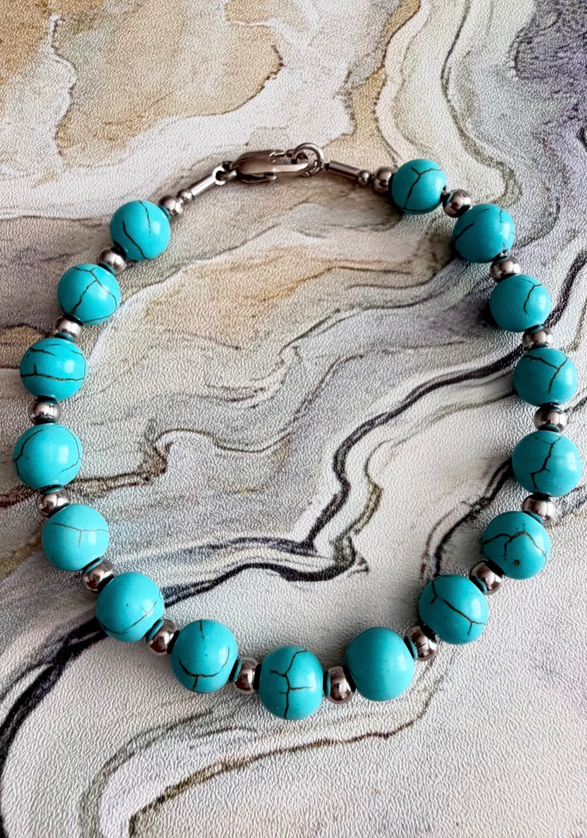 Turquoise Howlite Calm Bracelet