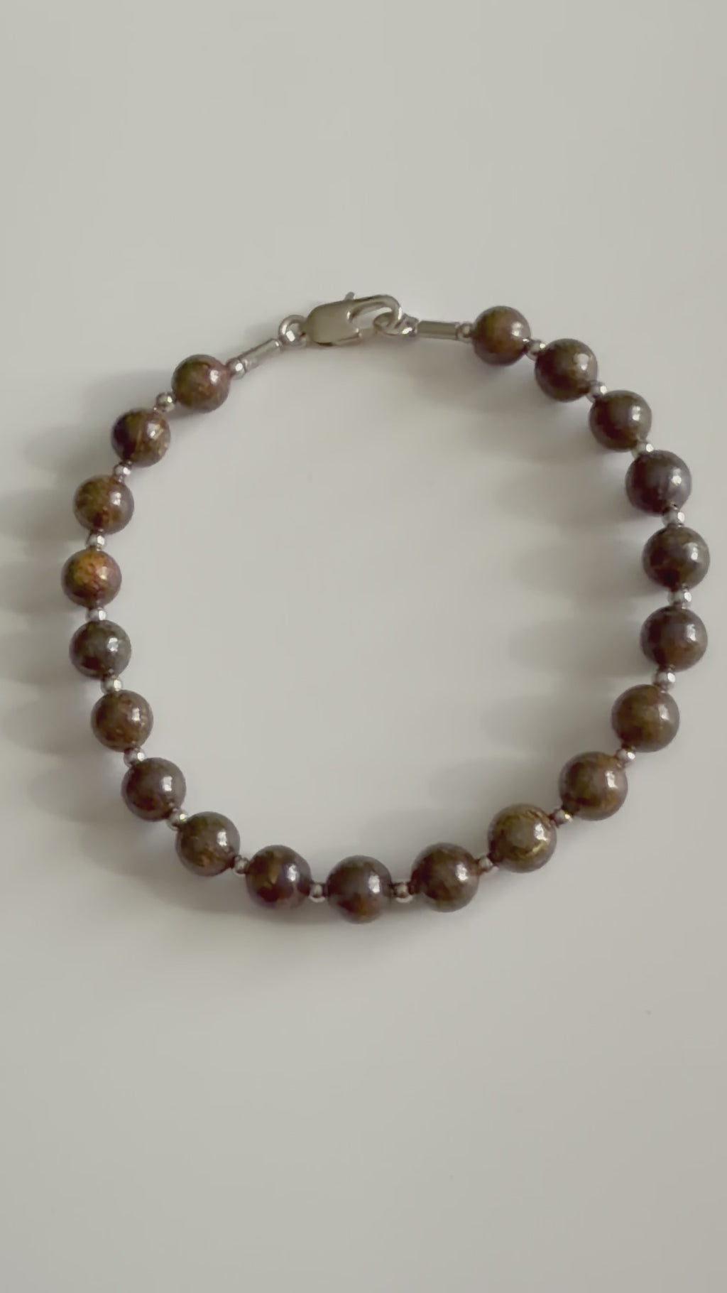  Broncita Marrón Pulsera de la Confianza